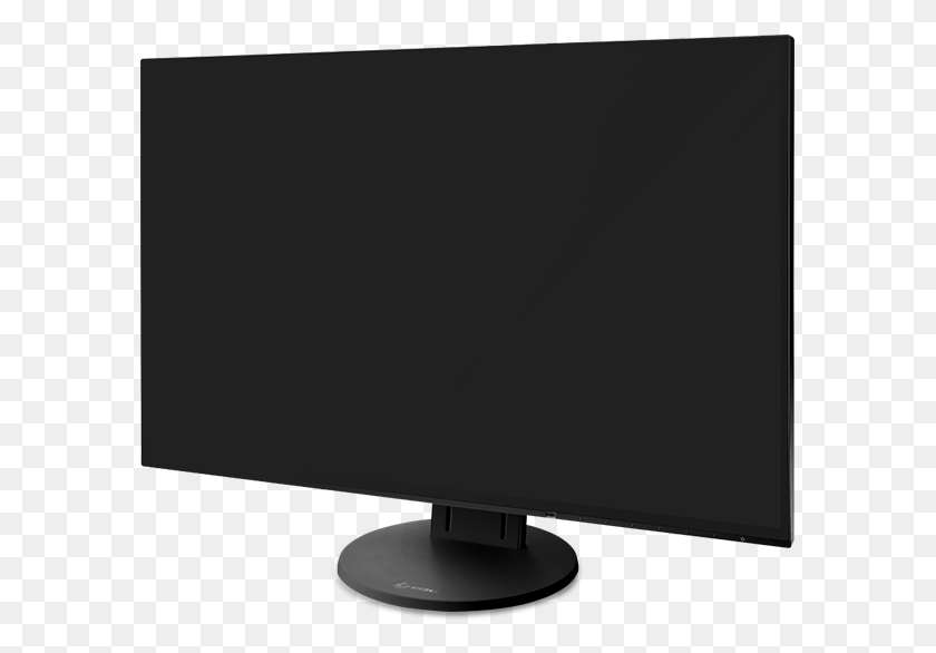 587x526 All Black Monitor, Screen, Electronics, Display HD PNG Download