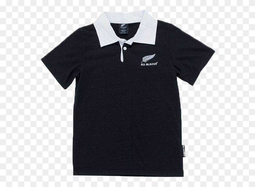 580x558 All Blacks Baby Rugby Jersey Polo Shirt, Clothing, Apparel, Sleeve HD PNG Download