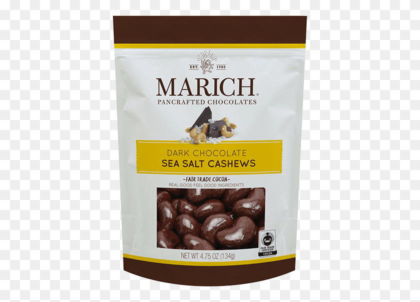391x544 All Confections Marich Dark Chocolate Sea Salt Cashews, Plant, Food, Vegetable HD PNG Download