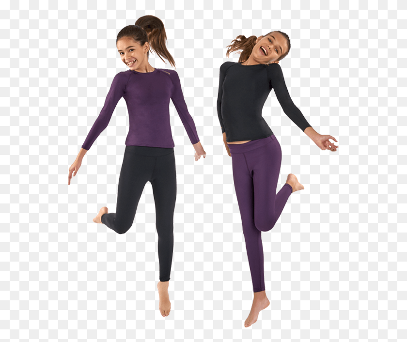 559x646 All Day Comfort Compression Garments Kids, Person, Human, Female HD PNG Download