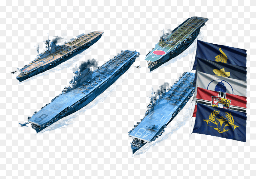 792x539 All For One Supercarrier, Military, Ship, Vehicle HD PNG Download
