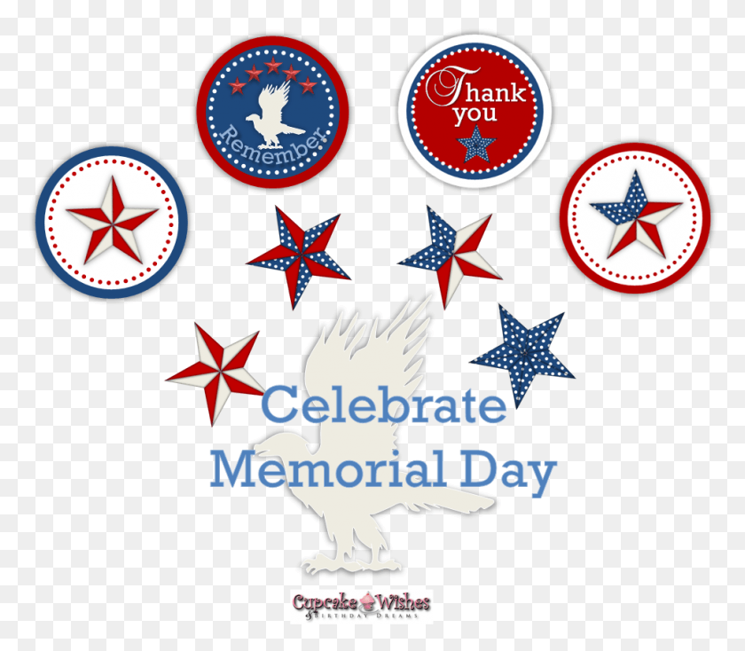 966x835 All Gave Some Free Clipart Religious Memorial Day, Symbol, Star Symbol, Logo HD PNG Download