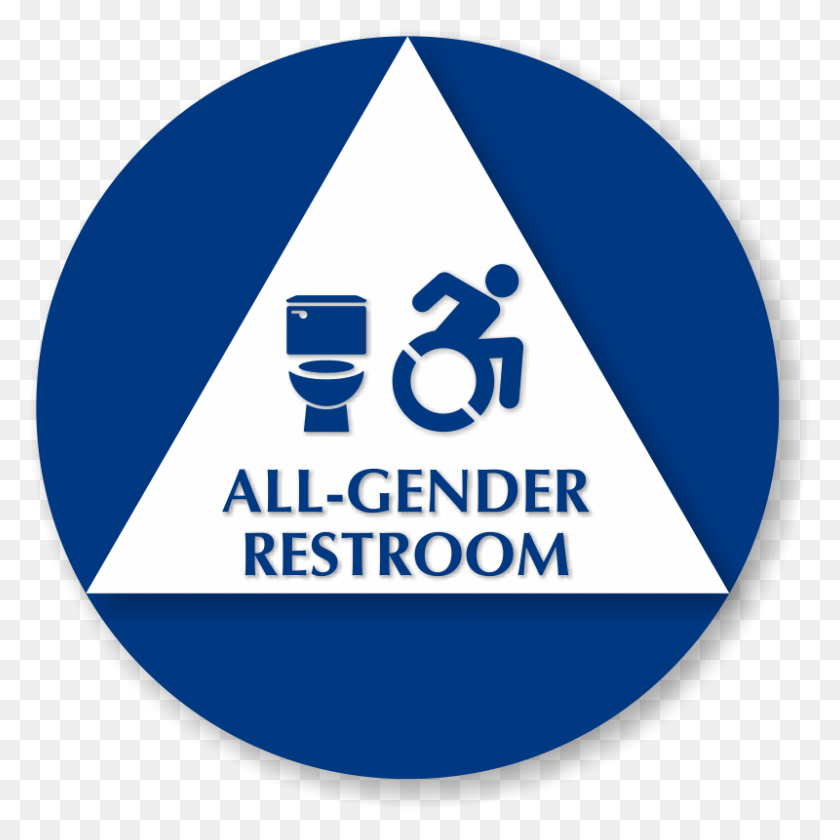 800x800 All Gender Restroom Sign Toilet Updated Isa Symbol Toilet, Logo, Trademark, Label HD PNG Download