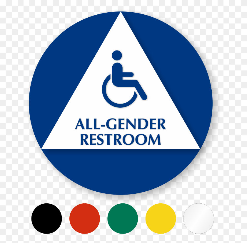 662x768 All Gender Restroom Signs Gender Neutral Restroom Signs, Symbol, Sign, Metropolis HD PNG Download