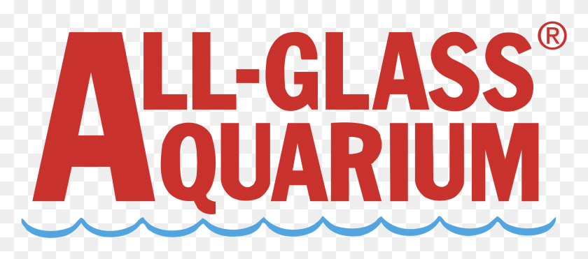2191x875 All Glass Aquarium Logo Transparent, Text, Word, Alphabet HD PNG Download