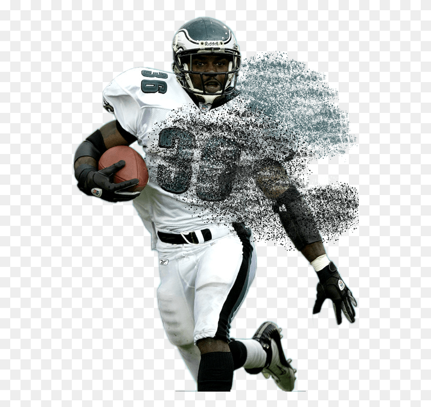 559x733 All Graphics Brian Westbrook Sprint Football, Helmet, Clothing, Apparel HD PNG Download
