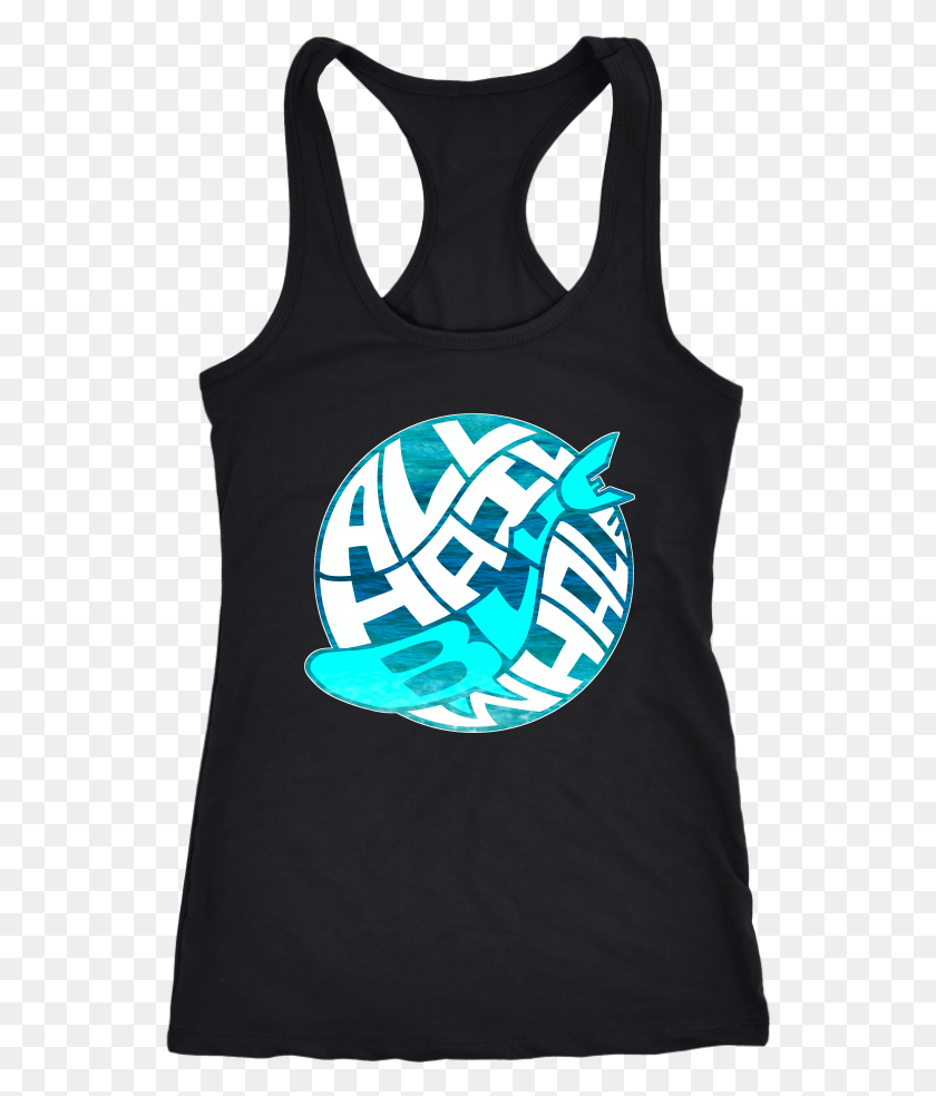 544x924 All Hail Blue Whale Racerback Tank, Clothing, Apparel, Tank Top HD PNG Download