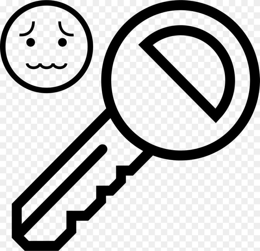 980x946 All Lost Keys Svg Icon Single Sign On Icon, Key, Face, Head, Person Transparent PNG