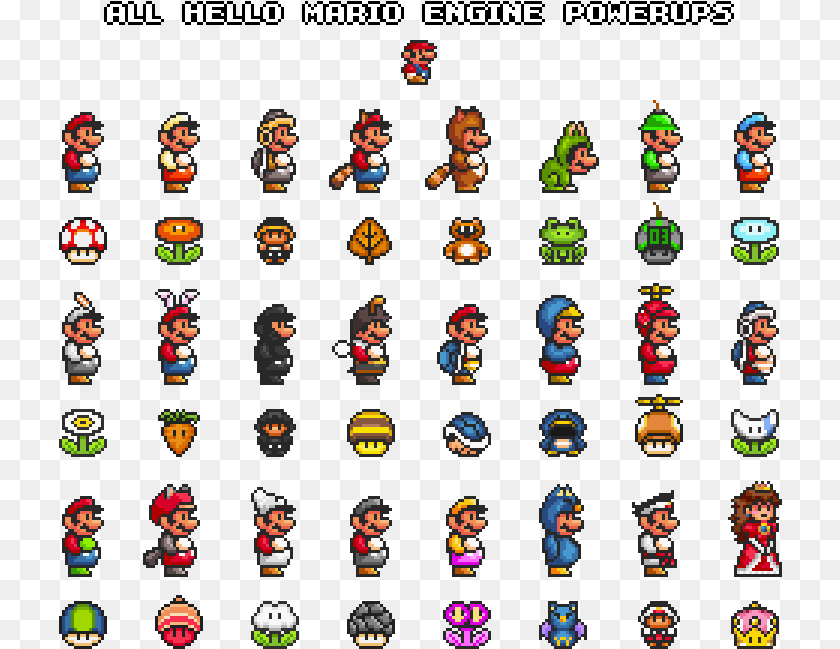 724x649 All Mario Power Ups List, Game, Super Mario, Person Transparent PNG