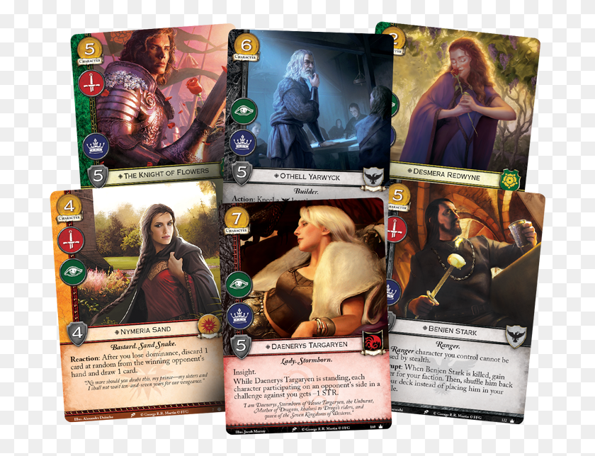 700x584 All Men Must Serve And Game Of Thrones Game Of Thrones Card Game, Person, Human, Advertisement HD PNG Download