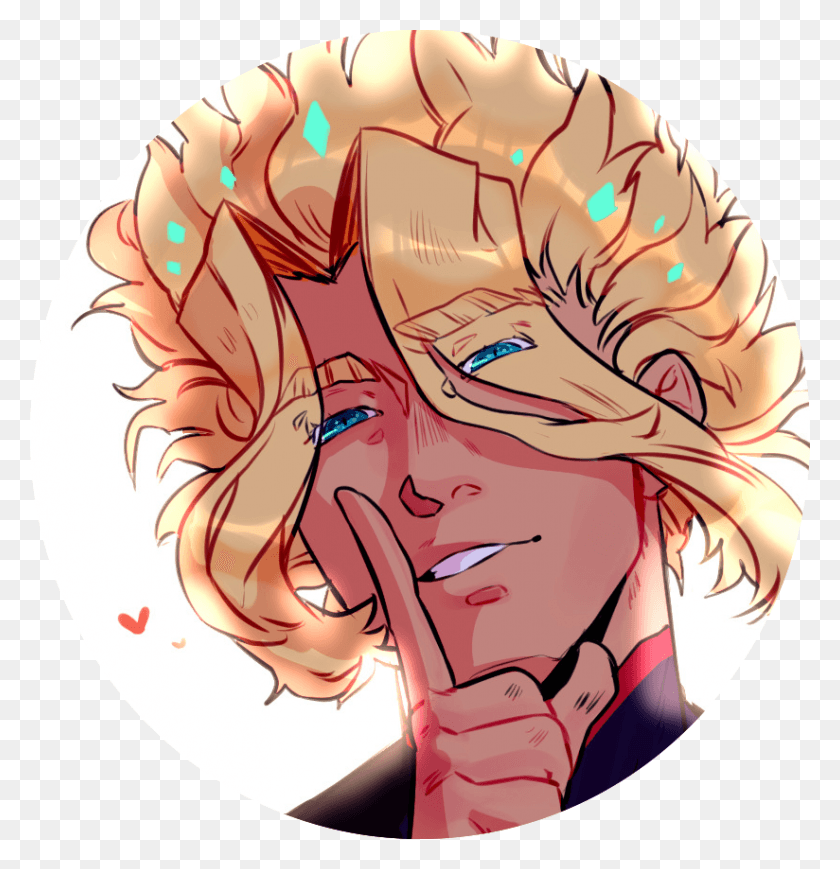 824x855 All Might Toshinori Young, Face, Person, Human HD PNG Download