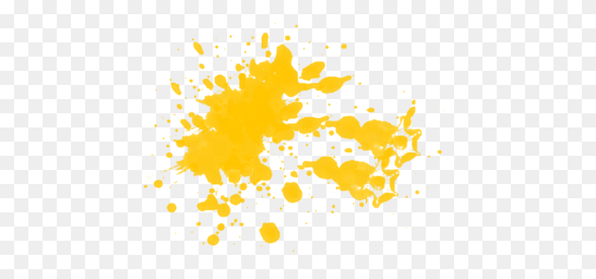 452x334 All New Brush Effects Part Brush Yellow, Graphics, Floral Design HD PNG Download
