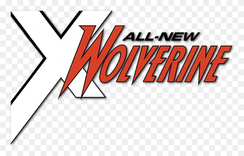 1089x668 All New Wolverine Logo4 Carmine, Word, Text, Alphabet HD PNG Download