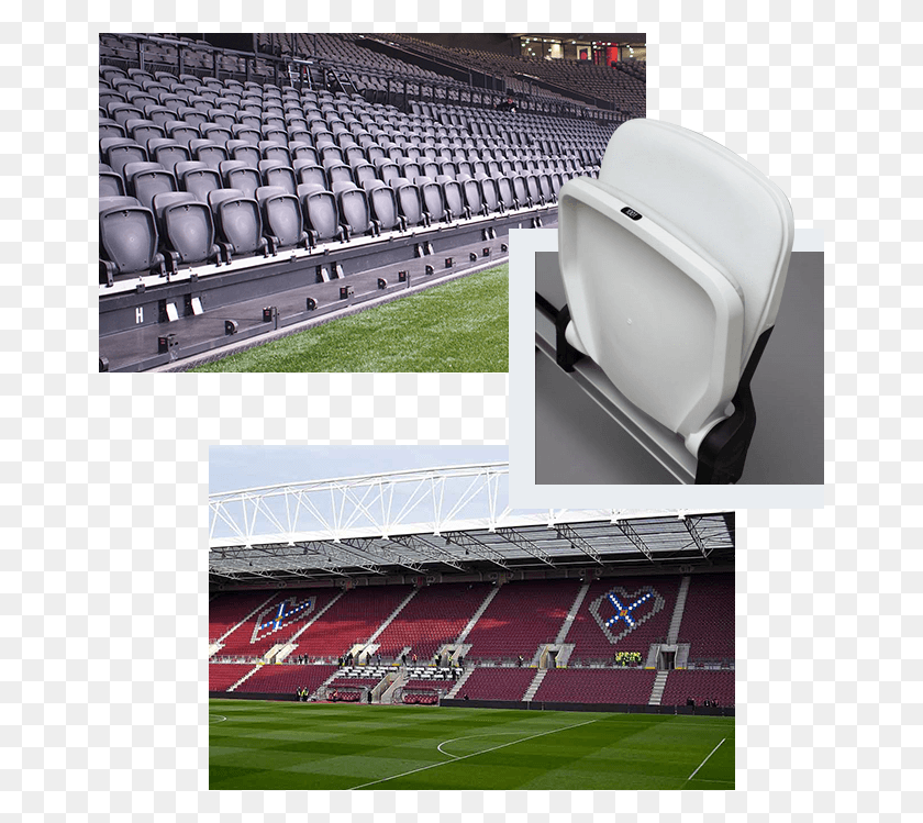 660x689 All Of Our Bleachers Are Guaranteed To Be Of The Highest Soccer Specific Stadium, Building, Field, Arena HD PNG Download