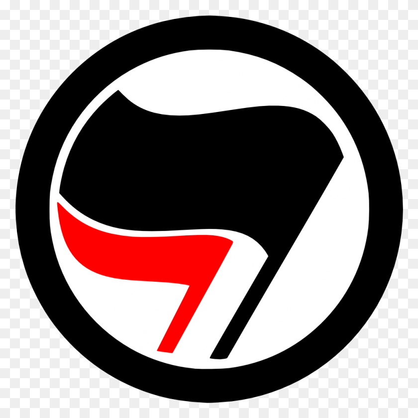 971x972 All Out Against Trump In Philly Tomorrow Antifa Logo, Symbol, Trademark, Hand HD PNG Download