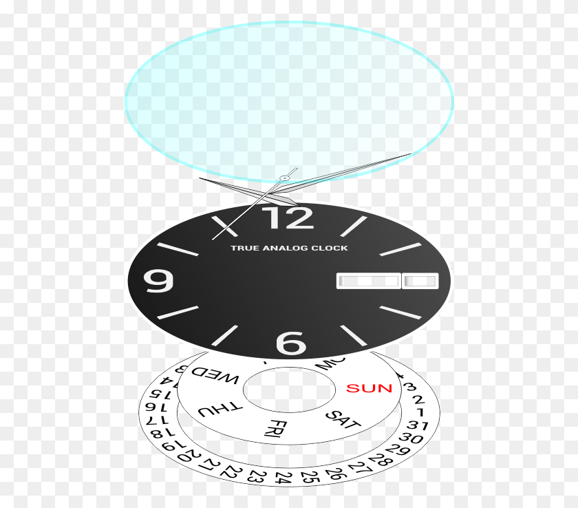 480x678 All The Clock Elements Must Be Represented As Drawable Circle, Outdoors, Nature, Analog Clock HD PNG Download