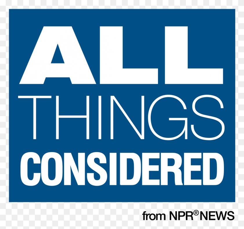 1117x1045 All Things Considered Podcast, Word, Text, Logo HD PNG Download