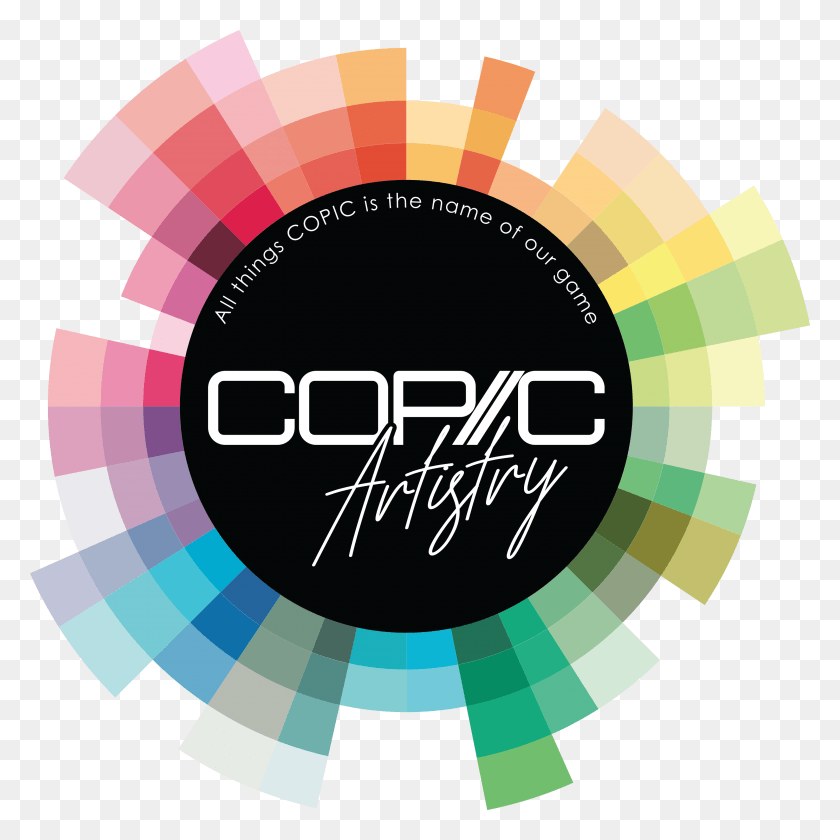 3000x3000 All Things Copic Is The Name Of Our Game Copic Markers Logo, Graphics, Text HD PNG Download