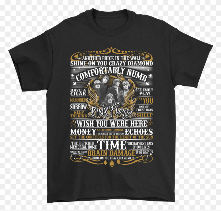 835x795 All Time Together All Song Music Pink Floyd Shirts Active Shirt, Clothing, Apparel, T-shirt HD PNG Download