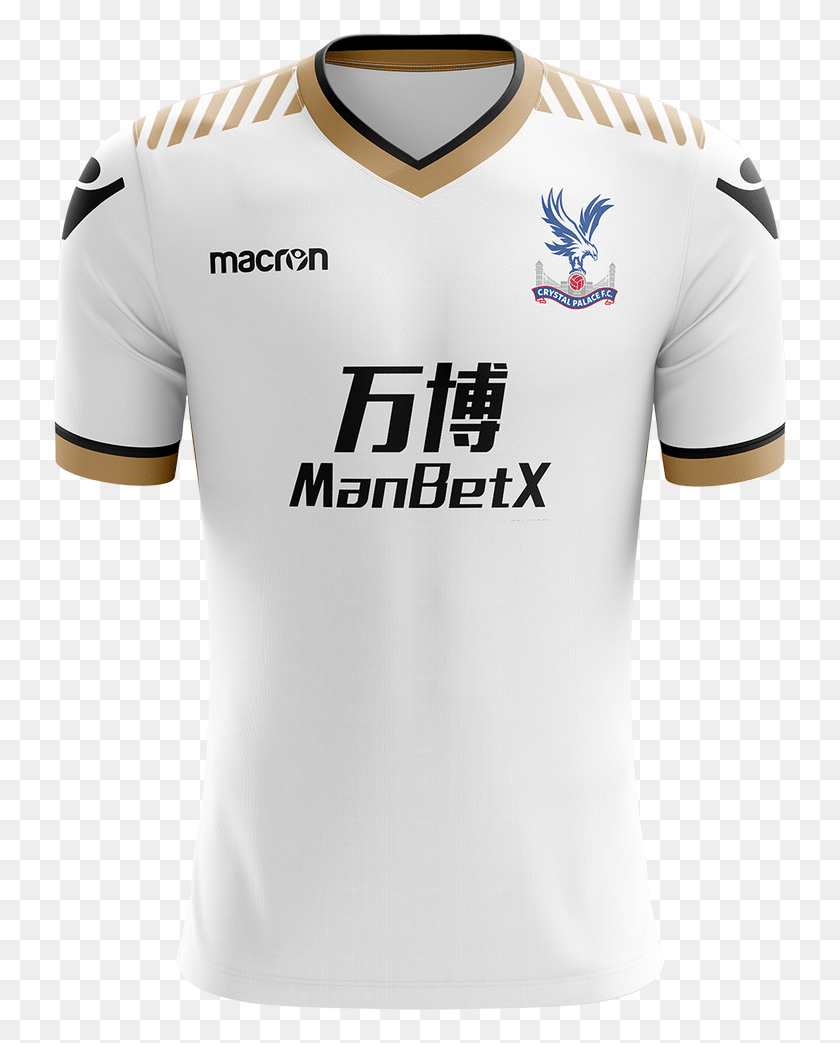 739x983 All White Kit Twitter Crystal Palace Concept Kit, Clothing, Apparel, Shirt HD PNG Download