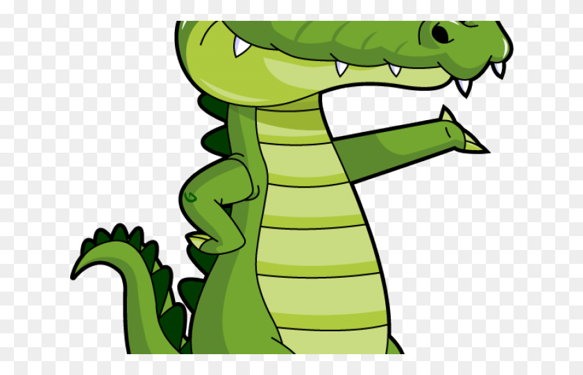 640x480 Alligator Clipart Swamp Louisiana Alligator Clip Art, Reptile, Animal, Snake HD PNG Download