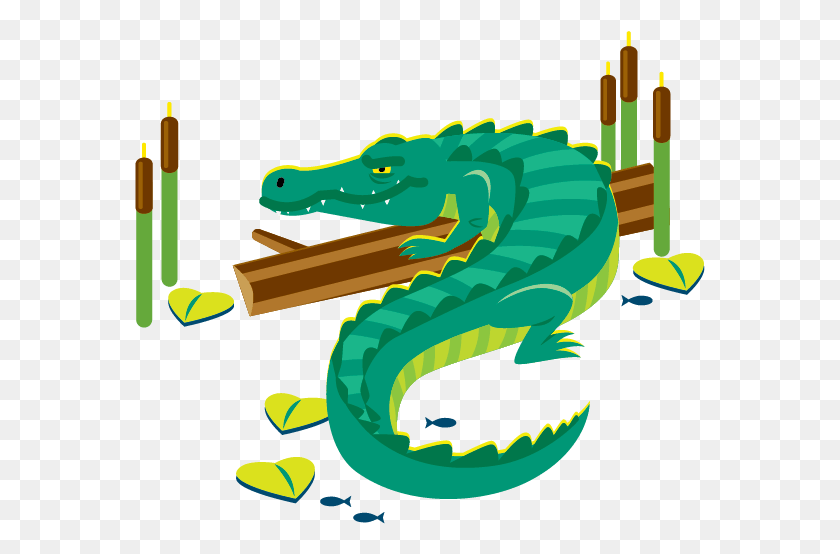571x494 Ilustración De Caimán, Dragón, Animal, Reptil Hd Png