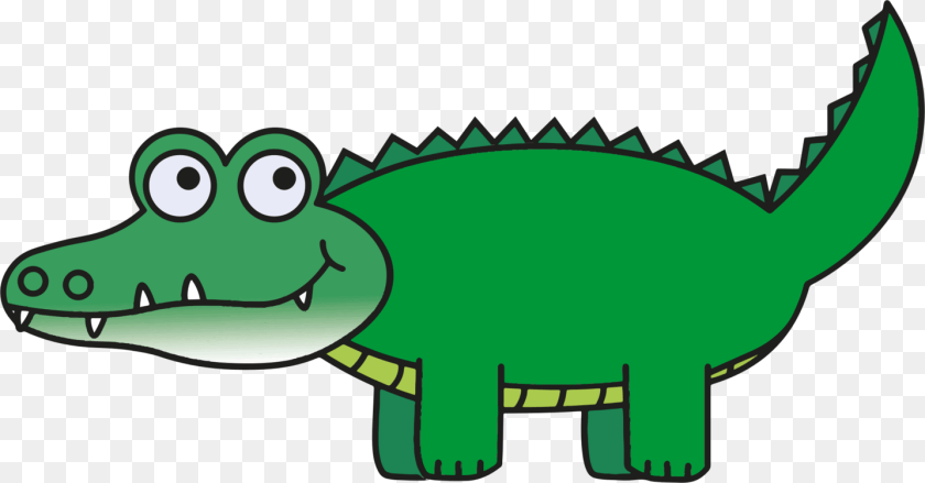 1435x750 Alligators Crocodile Cartoon, Animal, Reptile Transparent PNG