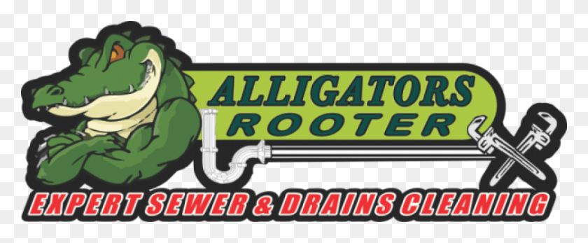 1260x464 Descargar Png Alligatorsrooter Com Cartoon, Fontanería, Texto, Etiqueta Hd Png