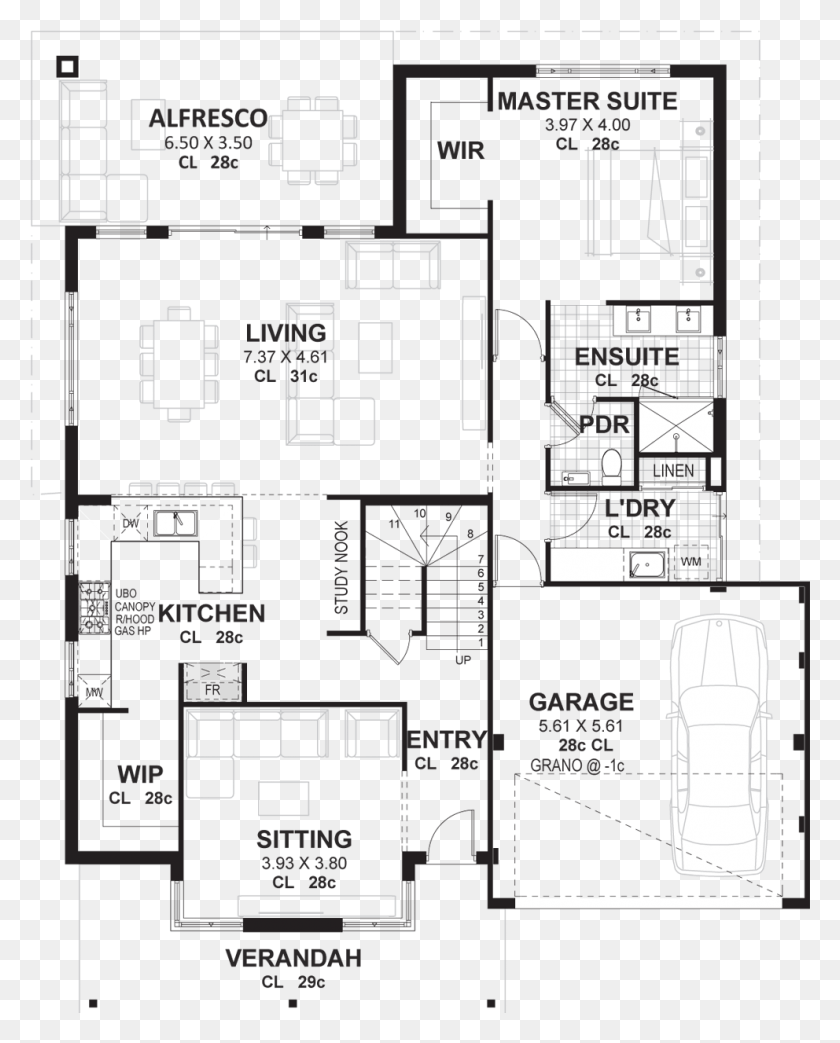 992x1251 Allira Duo Floor Plan, Floor Plan, Diagram, Scoreboard Descargar Hd Png