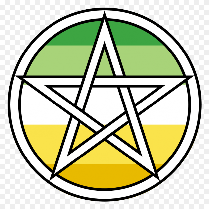 978x978 Alloaro Pentacle White Pentagram, Symbol, Star Symbol, Lamp HD PNG Download