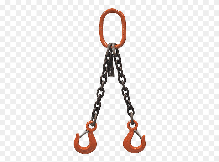 280x562 Alloy Steel Chain Slings Are Known As Roller Chains 2 Legged Chain Sling Ados, Tripod HD PNG Download