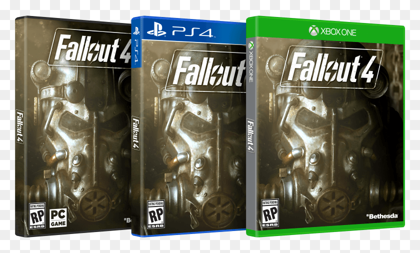 4165x2385 Allplatforms 3d Box 06 Fallout 4 Boite HD PNG Download