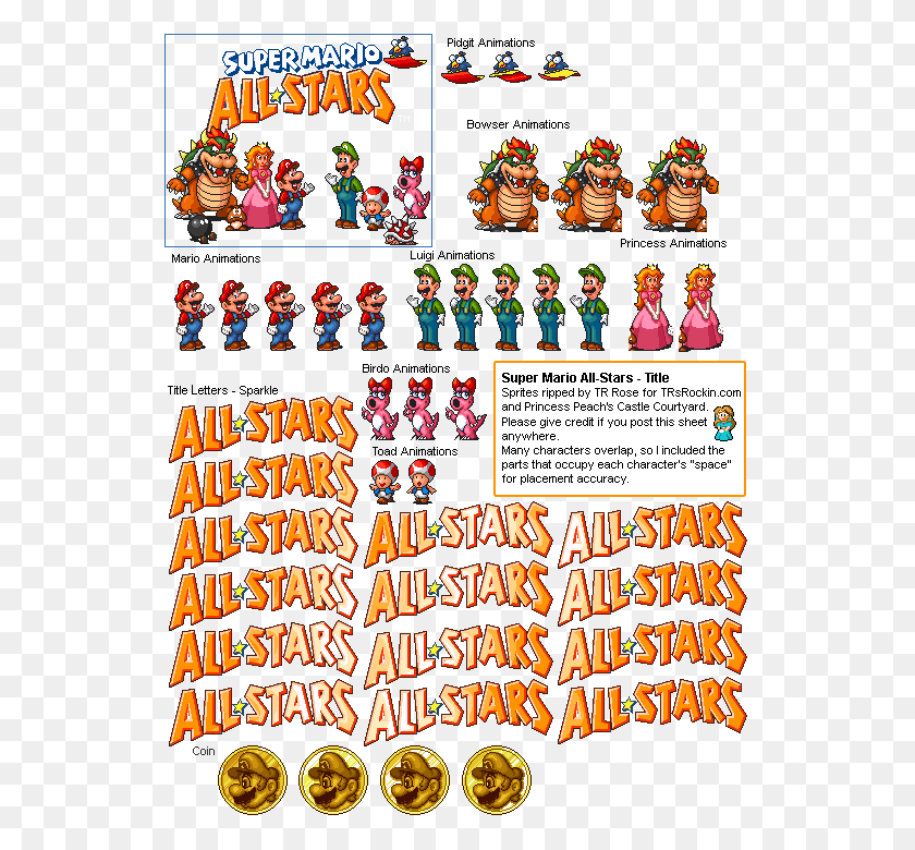 538x720 Descargar Png / Allstars Super Mario All Stars Título, Texto, Etiqueta, Anuncio Hd Png