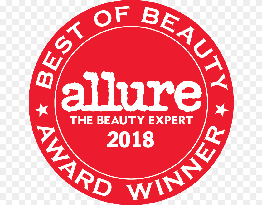 657x657 Allure Best Of Beauty Allure, Logo Sticker PNG