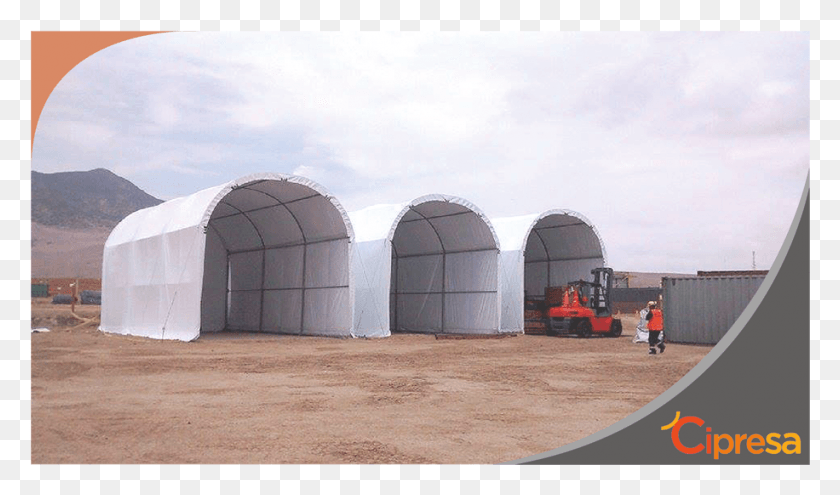 916x512 Almacn Para Repuestos Ct Recka Chiclayo Tent, Hangar, Building, Person HD PNG Download