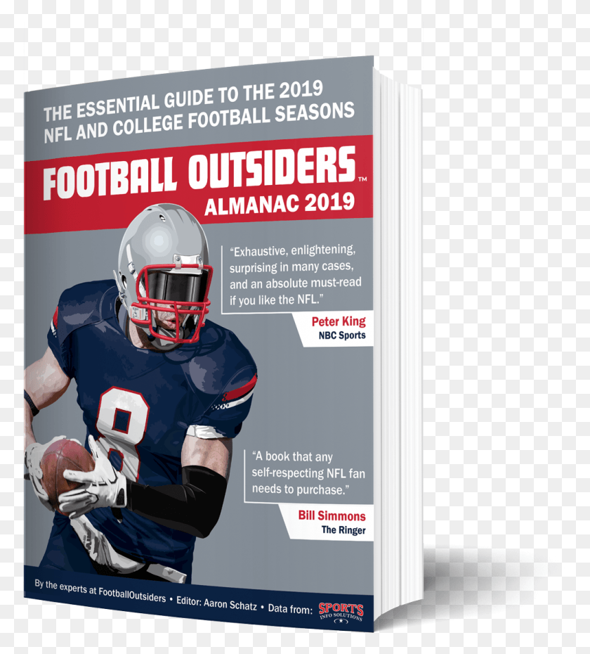 1030x1150 Almanac Football Outsiders Almanac 2019, Helmet, Clothing, Apparel HD PNG Download