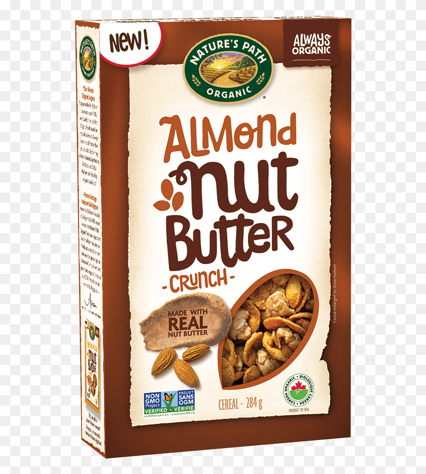 546x875 Almond Nut Butter Crunch Cereal, Plant, Vegetable, Food Descargar Hd Png