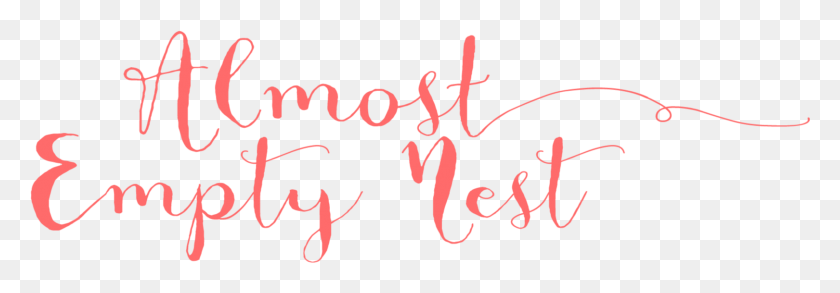 1620x485 Almost Empty Nest Calligraphy, Text, Handwriting, Alphabet HD PNG Download