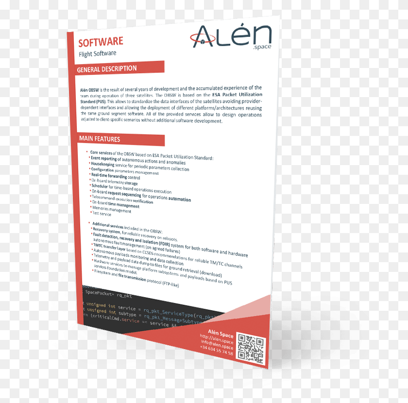 682x770 Aln Space Obsw Brochure, Poster, Advertisement, Flyer HD PNG Download