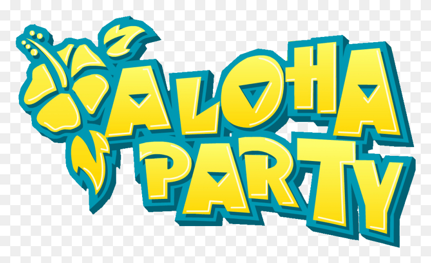 1001x582 Aloha Aloha Party, Текст, Слово, Одежда Hd Png Скачать