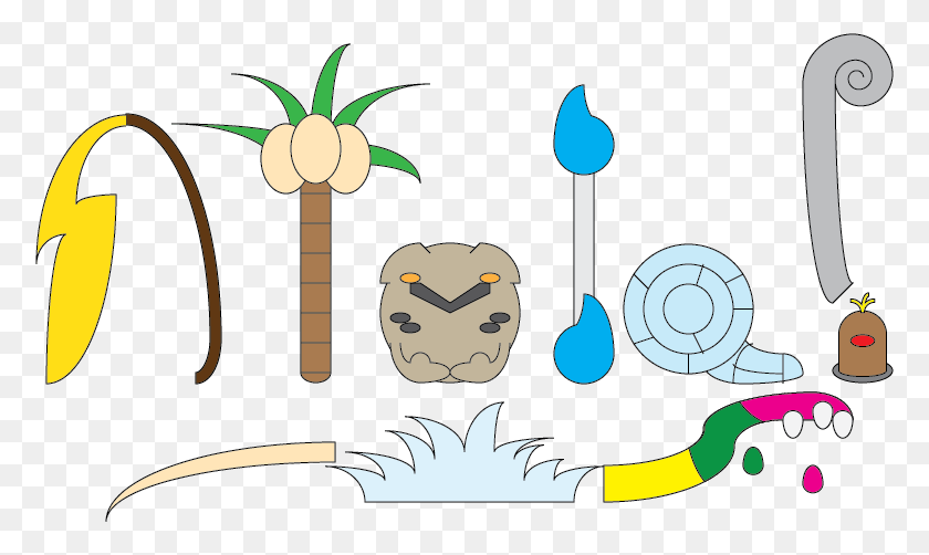 776x442 Alola Form Greeting, Graphics, Doodle HD PNG Download