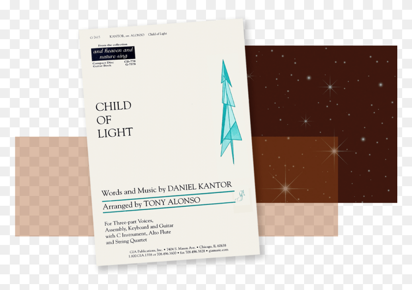 1001x684 Alonso Child Of Light Three Part Voices Octavo Carton, Flyer, Poster, Paper HD PNG Download