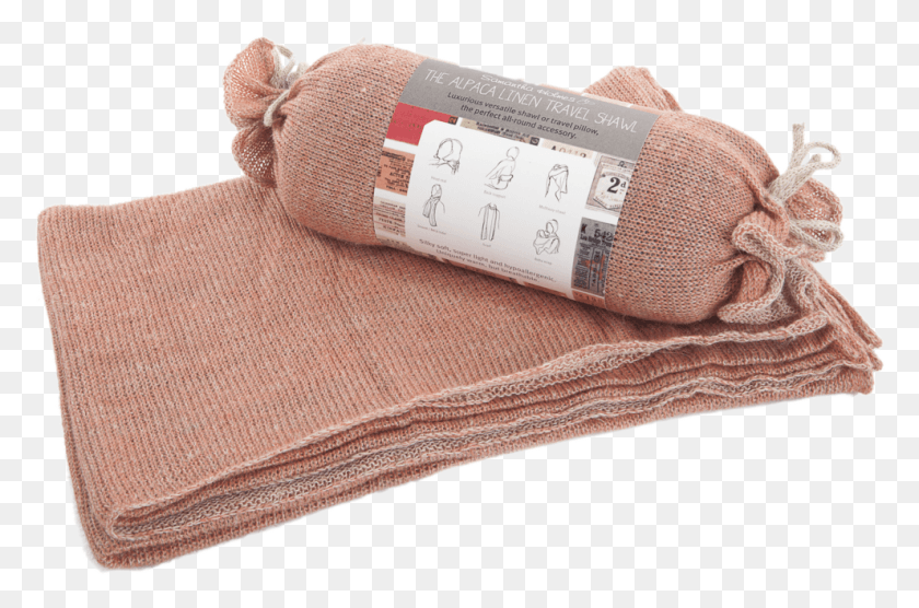990x630 Alpaca Amp Linen Travel Shawl In Bag Thumbnail Wool, First Aid, Bandage, Rug HD PNG Download