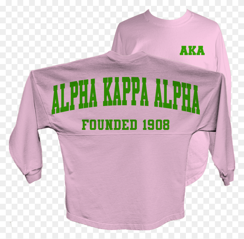 1008x984 Alpha Kappa Alpha Spirit Jersey Alpha Kappa Alpha Jersey Shirt, Clothing, Apparel, Sleeve HD PNG Download