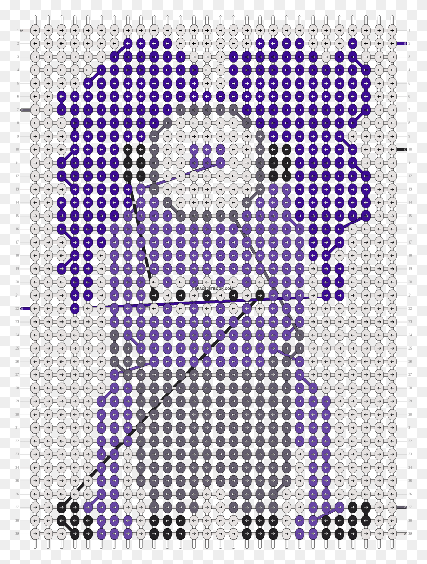 1558x2093 Alpha Pattern Eeyore Friendship Bracelet Pattern, Rug, Grille, Texture HD PNG Download