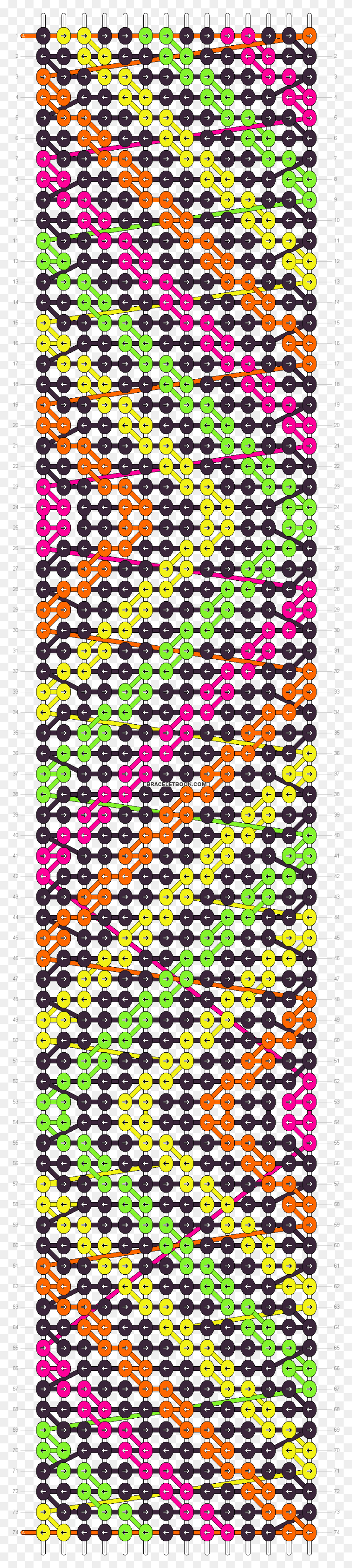 830x3913 Alpha Pattern Friendship Bracelet Patterns The Fault In Our Stars, Pac Man HD PNG Download
