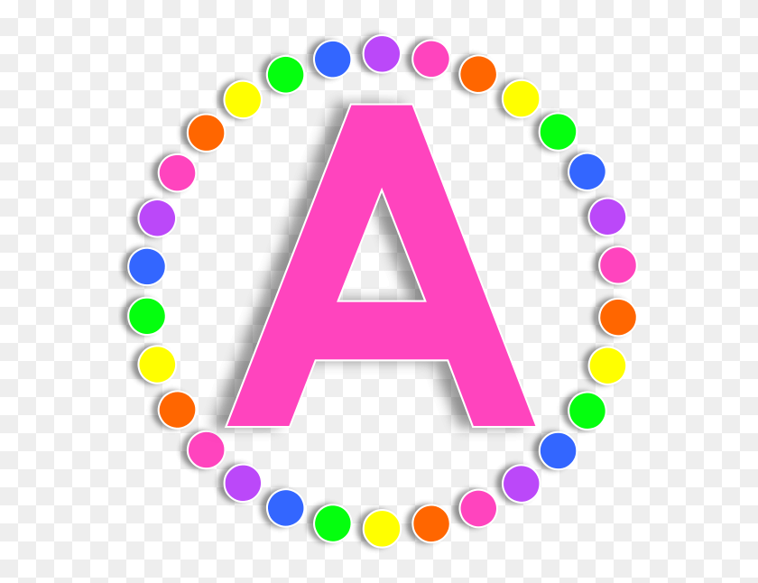 578x586 Alphabet Clipart Bundle Alphabet Letters Punctuation Pink Letter Alphabet Clipart, Text, Number, Symbol HD PNG Download