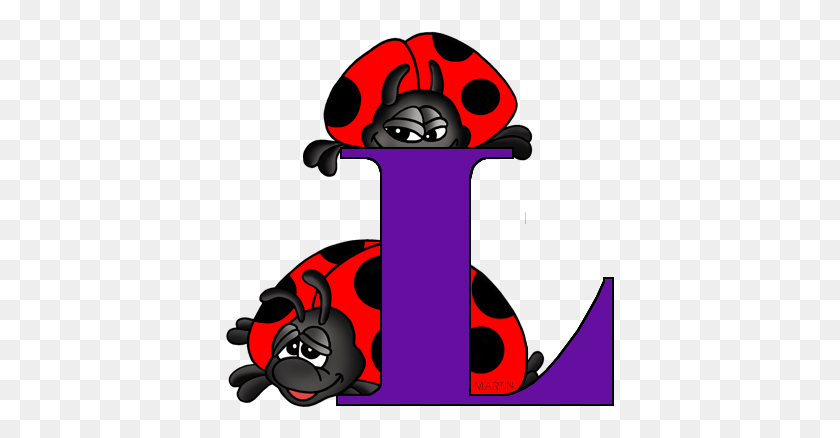 389x378 Alphabets Clipart Ladybug Alphabet, Leisure Activities, Performer HD PNG Download