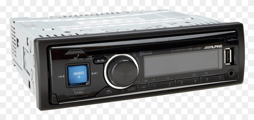 996x434 Alpine Cde 143Bt Автомобильная Аудиосистема, Радио, Стерео, Электроника, Hd Png Скачать