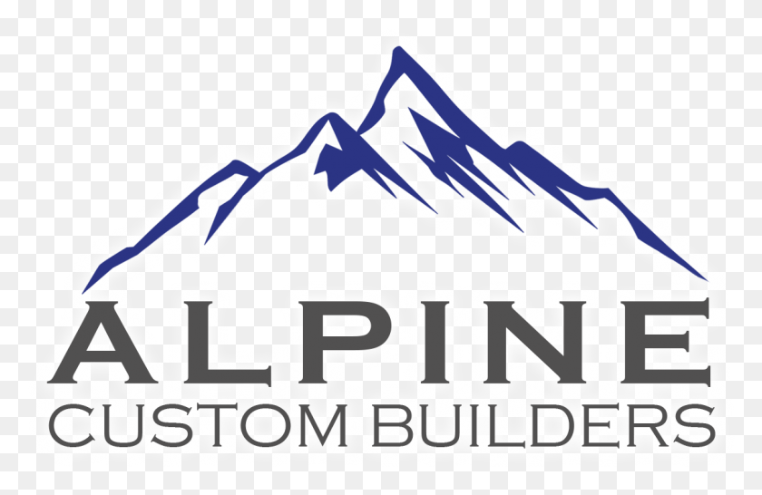 1129x704 Descargar Png Alpine Custom Builders Logo Resplandor, Etiqueta, Texto, Arma Hd Png